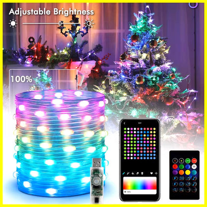 Svjetla za božićno drvce (Kontrolirajte svojim telefonom)