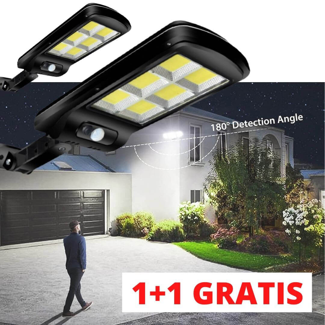 Solarna LED svjetiljka 200W 1+1 Gratis